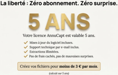 Commencer à créer immédiatement vos fichiers de prospection